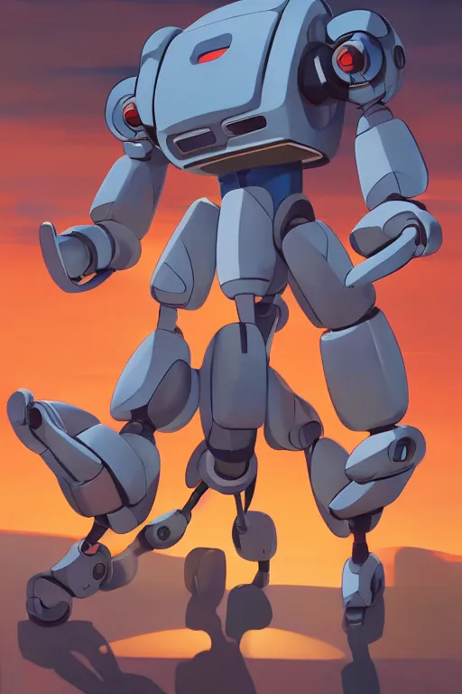 Image similar to metabots medabots medarotto medarot robot minimalist comics, behance hd by jesper ejsing, by rhads, makoto shinkai and lois van baarle, ilya kuvshinov, rossdraws global illumination ray tracing hdr radiating a glowing aura