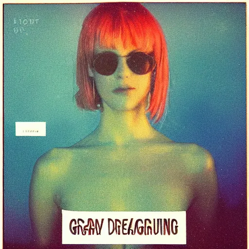 Prompt: grainy dreamy album cover