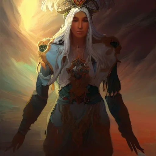 Image similar to the etheral mage, artstation, mystical,