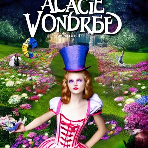 Image similar to alice in wonderland