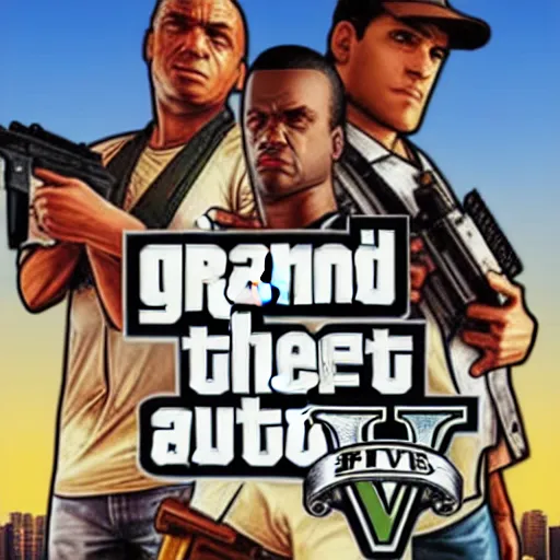 Image similar to grand theft auto san andres the movie, movie poster, cinematic