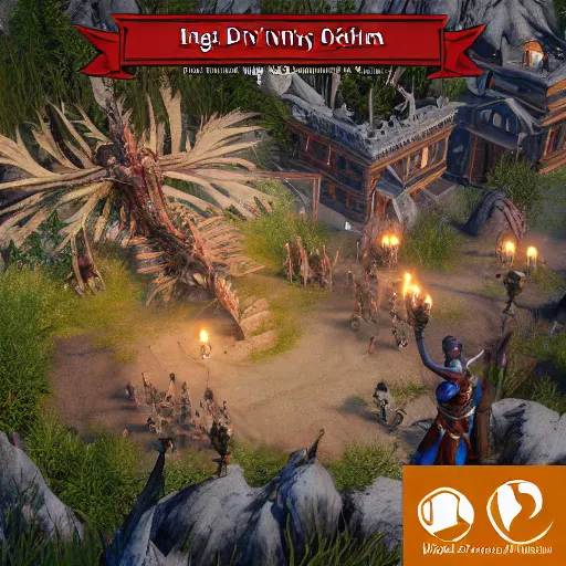 Image similar to divinity original sin 2, div os 2, div 2, group chat icon