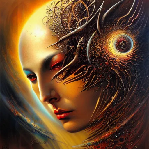 Image similar to Divine Chaos Engine by Karol Bak