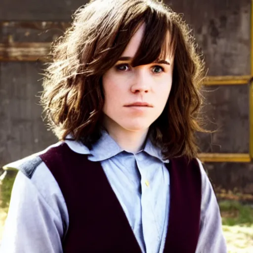 Image similar to Photo of Ellen Page as Hermonie Granger lookin hot