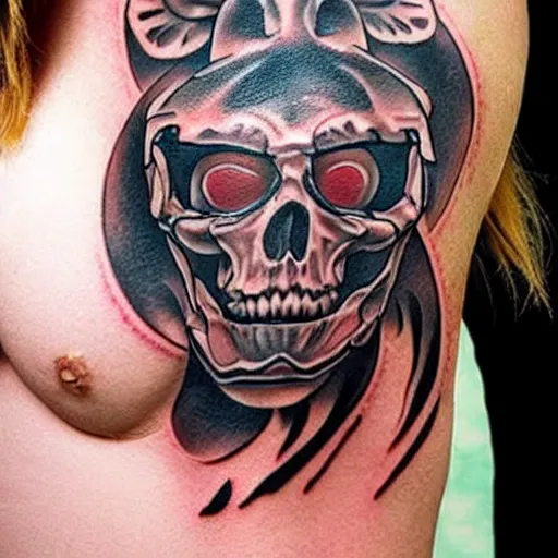 Image similar to very bad tattoo.