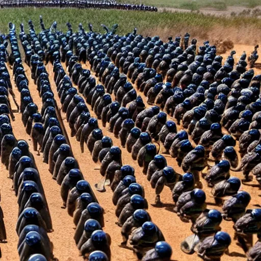 Prompt: the 5 0 0 undefeatable spartans clashing in a deep valley against the vast armies of the middle east while a solar eclispe is occuring