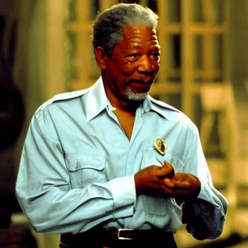 Image similar to morgan freeman in catch me if you can ( 2 0 0 2 )