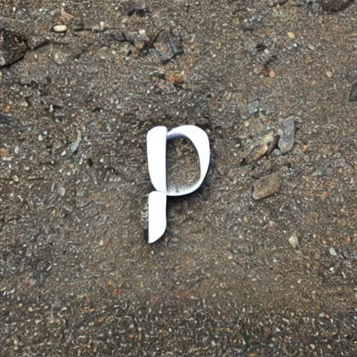 Image similar to letter s in the shape of a stone