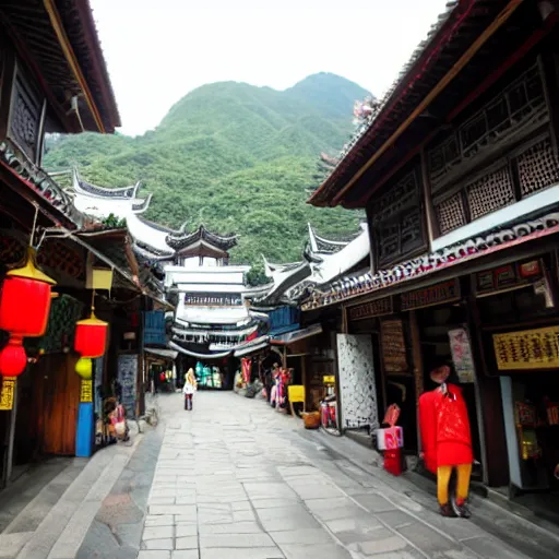 Image similar to ghost in jiufen taiwan