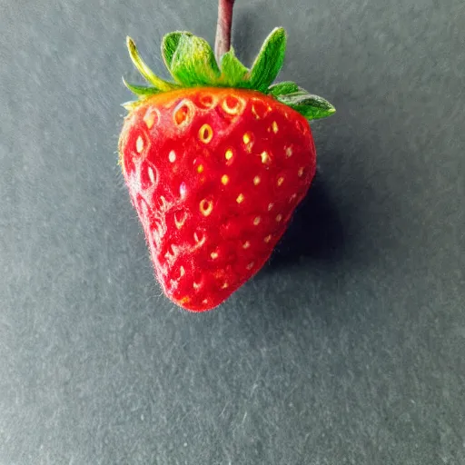 Image similar to adorable strawberry critter