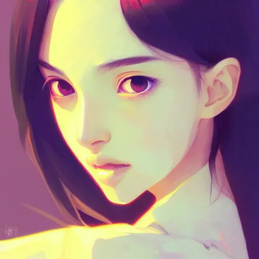 Image similar to a beautiful young japanese natalie portman alluring instagram model in crop top, by guweiz and wlop and ilya kuvshinov and artgerm and makoto shinkai and studio ghibli, symmetrical eyes, aesthetic, gorgeous, stunning, alluring, attractive, artstation, deviantart, pinterest, digital art