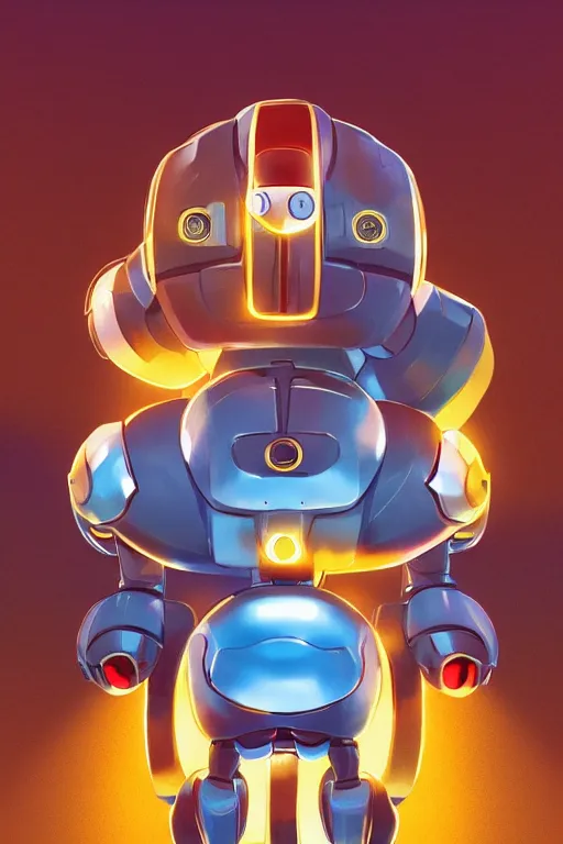 Image similar to metabots medabots medarotto medarot robot minimalist comics helmet mask neon cybereye, behance hd by jesper ejsing, by rhads, makoto shinkai and lois van baarle, ilya kuvshinov, rossdraws global illumination ray tracing hdr radiating a glowing aura