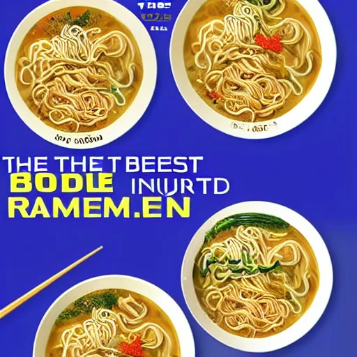 Image similar to the best ramen noodles in the world in the future, award winning, high quality, close up