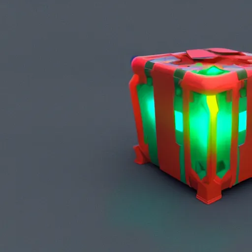 Prompt: cinema 4d colorful render, giant glowing nuclear battery core inside of a mechanical android chest