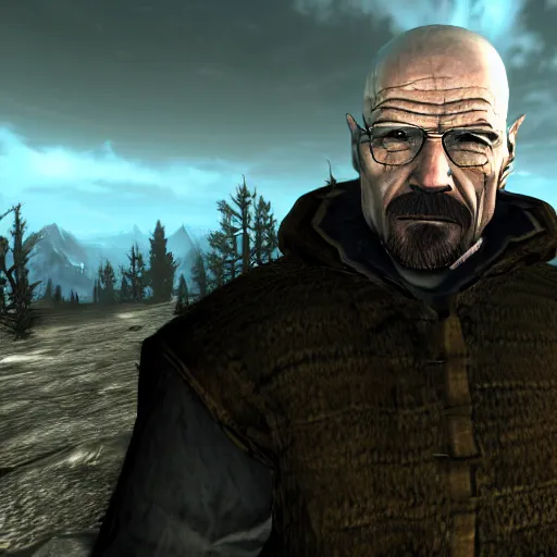 Image similar to Walter White skyrim screenshot