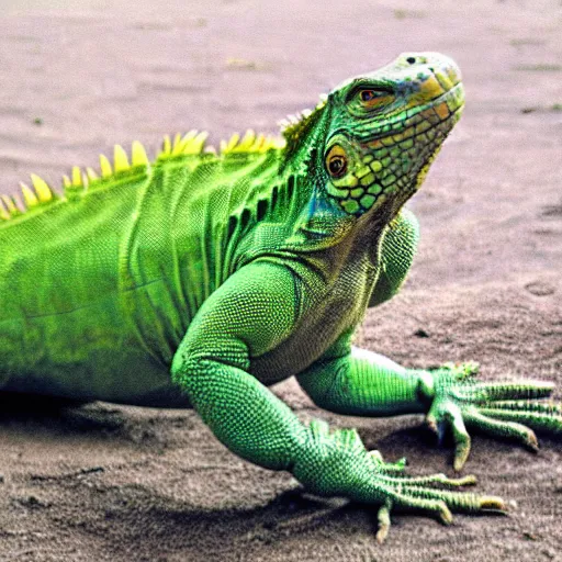 Image similar to a humongous iguana with it's mouth wide open ready to eat earth, EARTH, earth, earth outside, outside ,outside in space, space, space