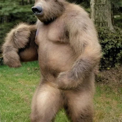 Image similar to manbearpig