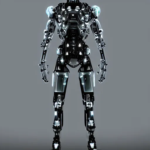 Image similar to Cybernetically enhanced man from Deus Ex Human Revolution, realistic