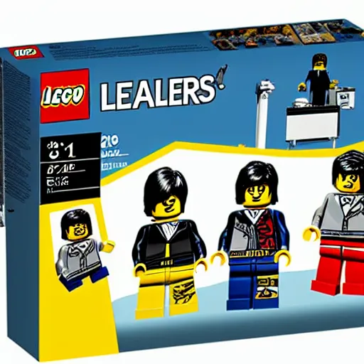 Image similar to a lego Beatles set