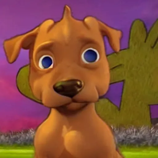 Image similar to scrappy doo suffering