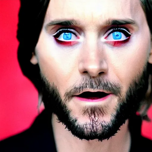 Image similar to jared letto is a cult leader