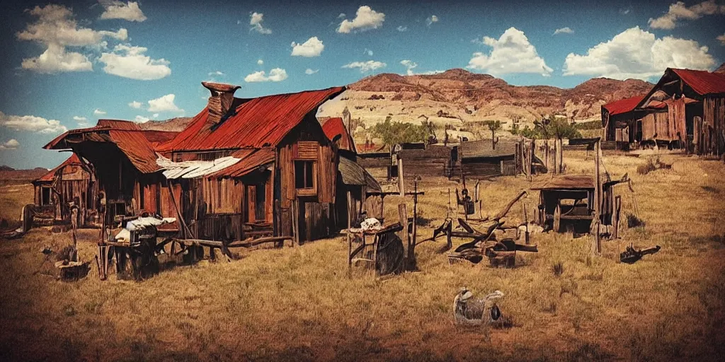 “American west in the style of Marcelino Truong” | Stable Diffusion ...