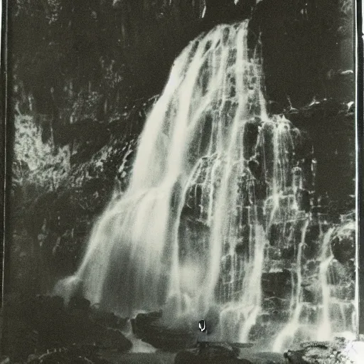 Prompt: “ Portrait of an Indian Woman next to a waterfall, by Alfred Stieglitz”