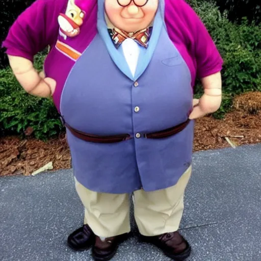 Image similar to carl fredrickson from up if he was a real person
