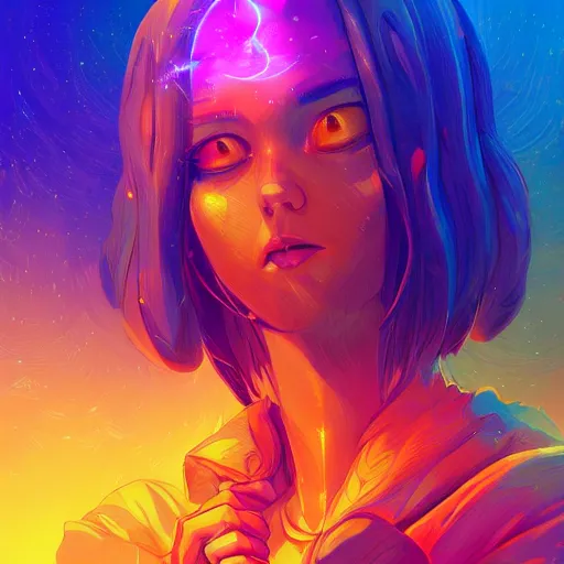 Image similar to skill magic deepdream radiating a glowing aura stuff loot legends stylized digital illustration video game icon artstation lois van baarle, ilya kuvshinov, rossdraws,