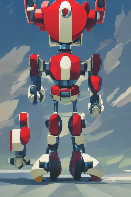 Image similar to metabots medabots medarotto medarot robot minimalist comics, behance hd by jesper ejsing, by rhads, makoto shinkai and lois van baarle, ilya kuvshinov, rossdraws global illumination ray tracing hdr radiating a glowing aura