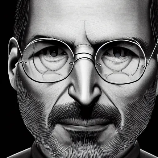Image similar to a macro portrait of Steve Jobs in the GTA artstyle, hyperdetailed, artstation, digital art, photorealism, accurate, 8k,