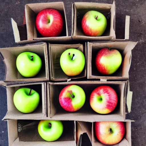 Image similar to three boxes, left have two apples, middle three apples, right have sum of previous two