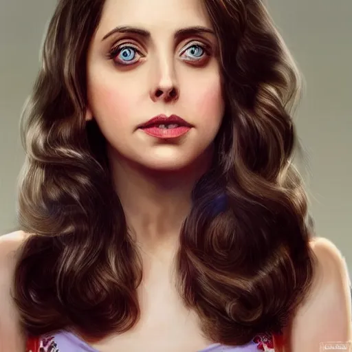 Prompt: “Alison brie, beautiful, highly detailed portrait, photorealistic, ultra-detailed, 3d, cartoon, Up”