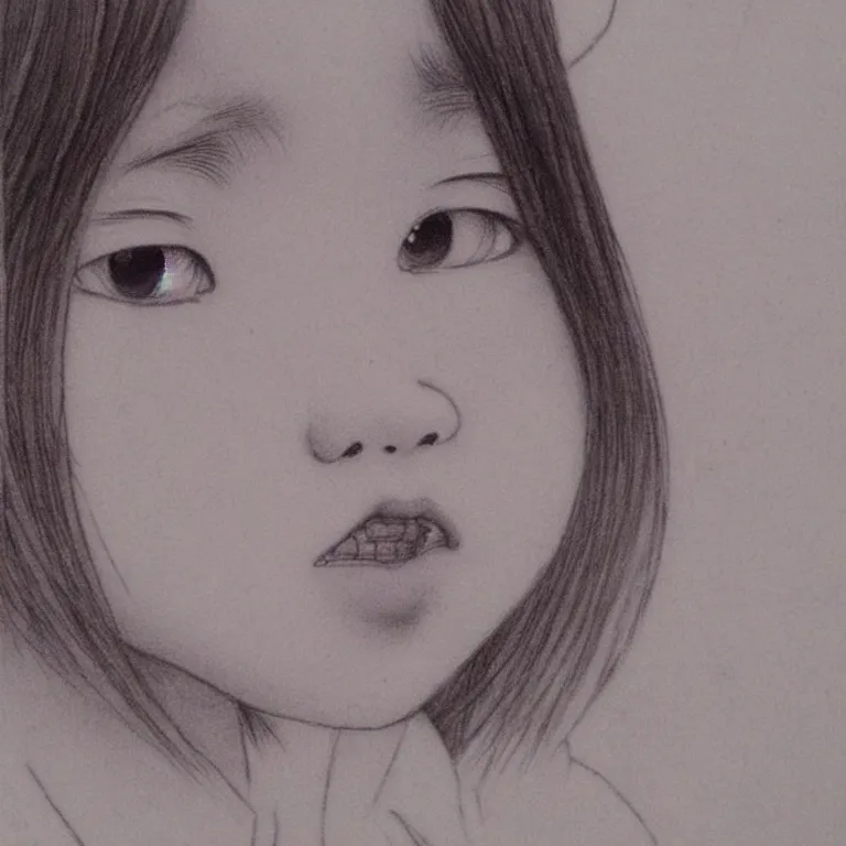 Image similar to young girl by chika umino, detailed