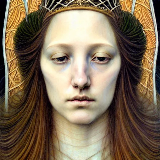 detailed realistic beautiful young medieval queen face | Stable ...