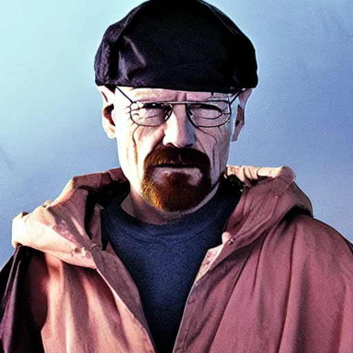 Prompt: Walter white is a final fantasy 7 character