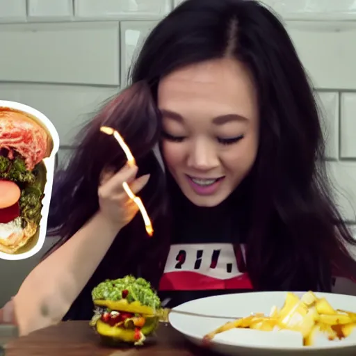 Prompt: lightbulb mukbang