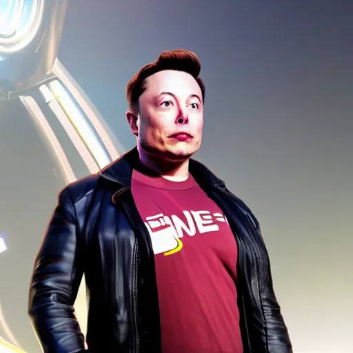 Image similar to Elon Musk in Overwatch