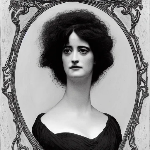 Image similar to portrait en buste of eva green in an edwardian dress by frederic william burton and frederic leighton, abundantly detailed, perfectly detailed eyes