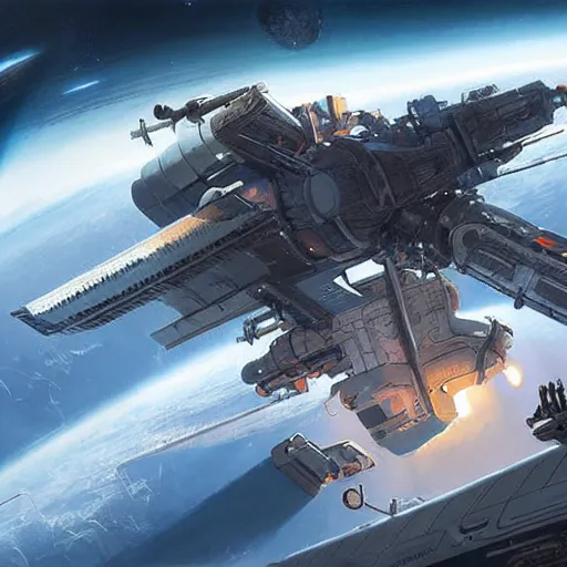 Image similar to concept art of an o'neill cylinder space station by greg rutkowski