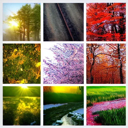 Image similar to spring, winter, summer, fall