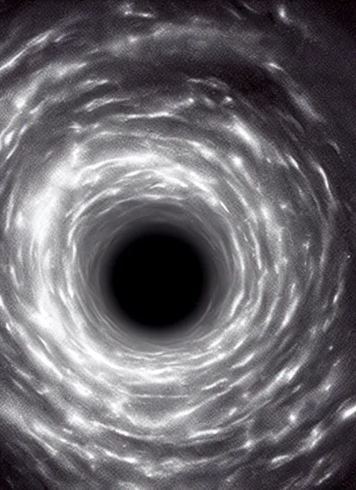 Image similar to the inside of a black hole