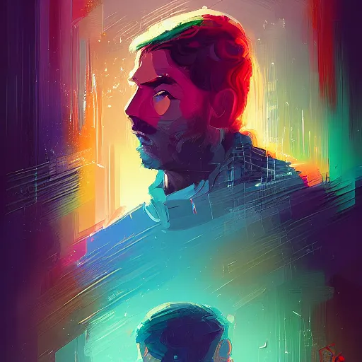 Prompt: A character by Petros Afshar and Alena Aenami
