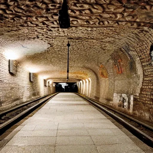 Image similar to an Subway in mesopotanian ancient city, Subway !!!!!!!!!!!!!!!!!!!!!!!!!! Subway , Subway !!!!!!!!!!!!!!!!!!! award winning photo