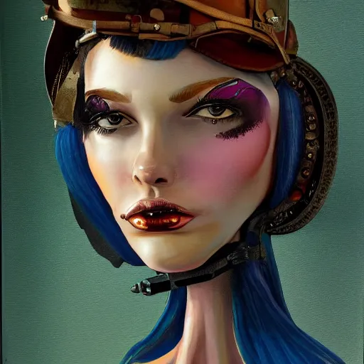 Image similar to girlgirl # girlfriendsocentric, achequary, steampunk painter jean, craiglis jean jean, highly detailed, matte painted, sharp gouache