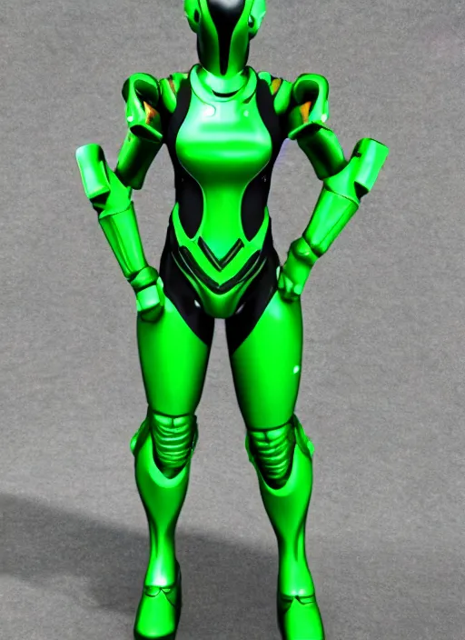 Image similar to samus aran bioorganic varia suit, full body portrait