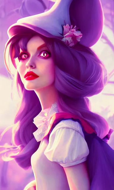 Prompt: alice from alice in wonder land, female, portrait, sharp focus, digital art, artstation, cgsociety, wlop, concept art, dynamic lighting, art by emylie boivin, rossdraws and jazza