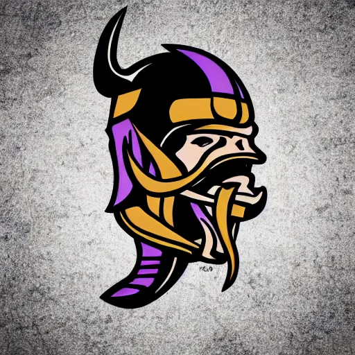 Image similar to sports logo detailed vector vikings