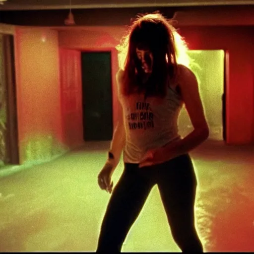 Prompt: movie still of cyborg girl, cinematic composition, cinematic light, criterion collection, by gaspar noe