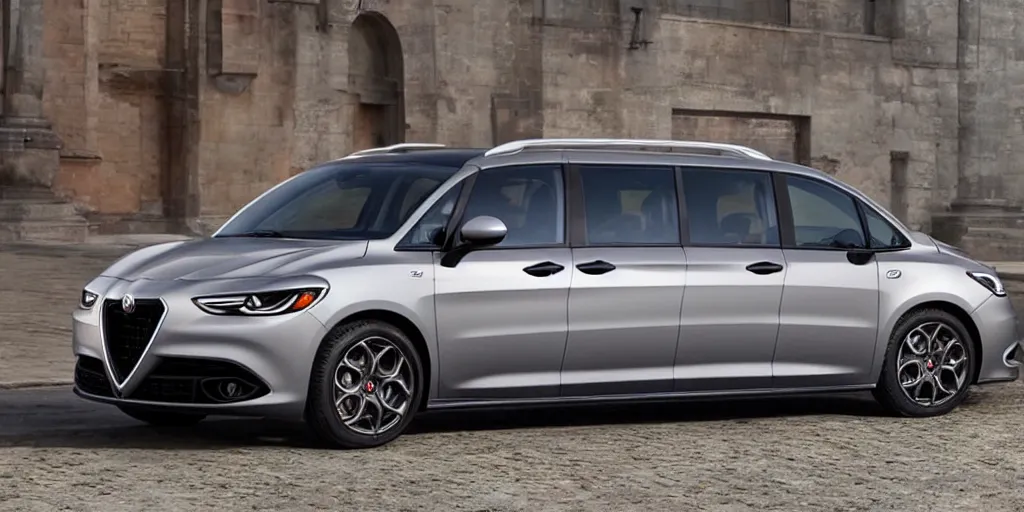 Image similar to 2022 Alfa Romeo Minivan